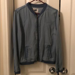 OLD NAVY denim bomber jacket